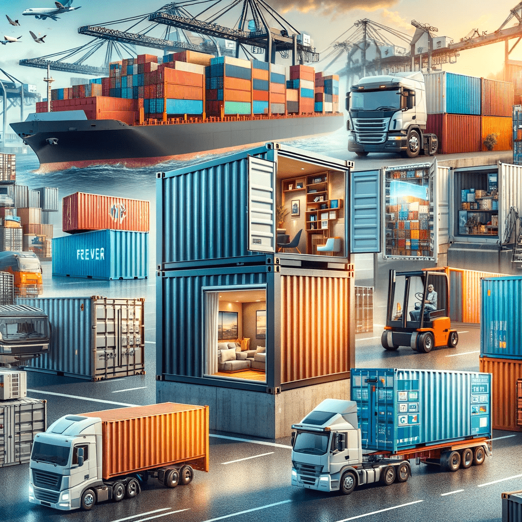 An Image depicting different types of storage containers