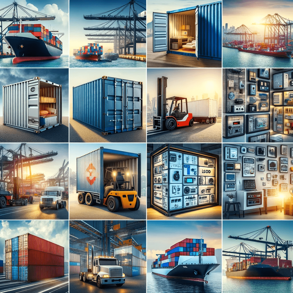 An Image depicting different types of storage containers